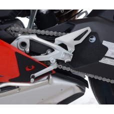 R&G Racing Boot Guard 3-Piece (fairing & swingarm-mounted) for Ducati Panigale V4 (S) '18-'22, V4R '19-'22